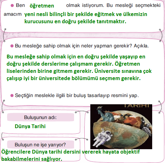 3. Sınıf Türkçe Ders Kitabı Sonuç Yayınları Sayfa 140 Ders Kitabı Cevapları