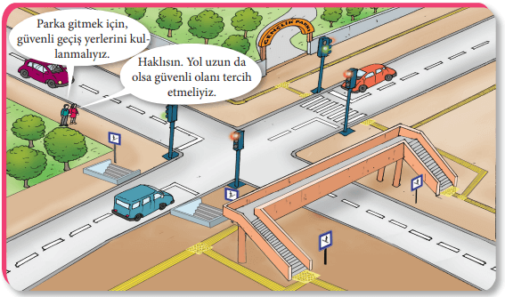 4. Sınıf Trafik Güvenliği MEB Yayınları 23. Sayfa Ders Kitabı Cevapları
