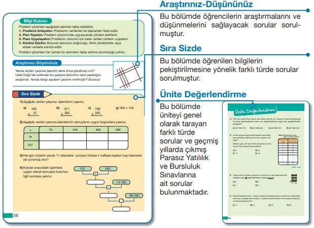 5. Sınıf Matematik Ders Kitabı Cevapları MEB Yayınları 2021 -3
