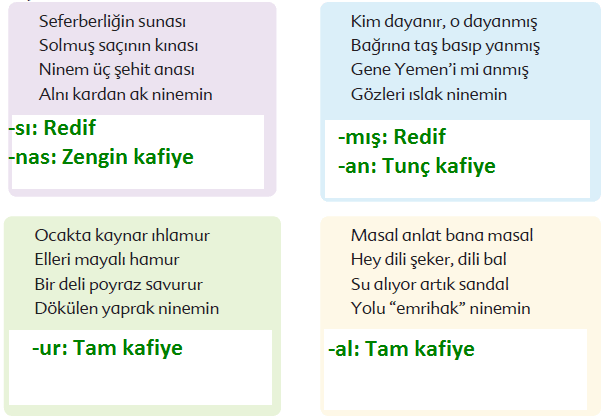 6. Sınıf Türkçe Ders Kitabı Ekoyay Yayınları Sayfa 169 Ders Kitabı Cevapları