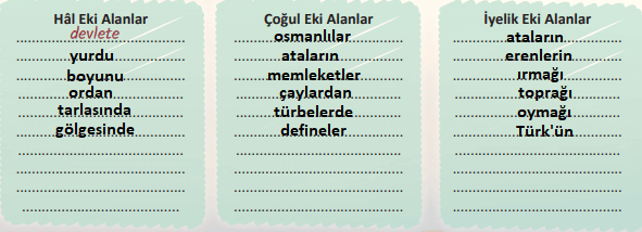 6. Sınıf Türkçe Ders Kitabı MEB Yayıncılık Sayfa 179 Ders Kitabı Cevapları (2)