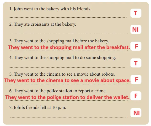7. Sınıf İngilizce Ders Kitabı 105-106-107-108-109. Sayfa Cevapları MEB Yayınları 7. Sınıf İngilizce Ders Kitabı Sayfa 107 Cevapları MEB Yayınları