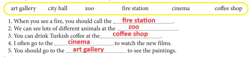 7. Sınıf İngilizce Ders Kitabı 105-106-107-108-109. Sayfa Cevapları MEB Yayınları 7. Sınıf İngilizce Ders Kitabı Sayfa 109 Cevapları MEB Yayınları1