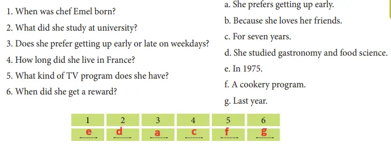 7. Sınıf İngilizce Ders Kitabı 58-59-60-61-62-63. Sayfa Cevapları MEB Yayınları 7. Sınıf İngilizce Ders Kitabı Sayfa 63 Cevapları MEB Yayınları1