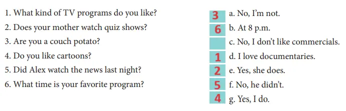 7. Sınıf İngilizce Ders Kitabı Sayfa 69 Cevapları MEB Yayınları1