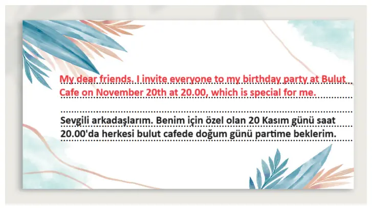 7. Sınıf İngilizce Ders Kitabı Sayfa 80 Cevapları MEB Yayınları