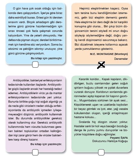 7. Sınıf Türkçe Ders Kitabı Özgün Yayıncılık 91.sayfa