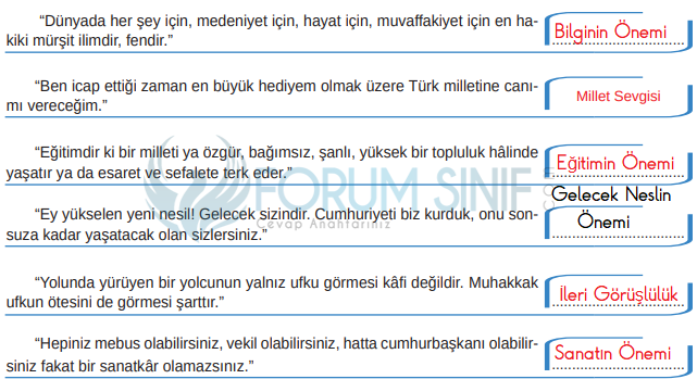 8. Sınıf Türkçe Ders Kitabı MEB Yayınları Sayfa 58 Ders Kitabı Cevapları