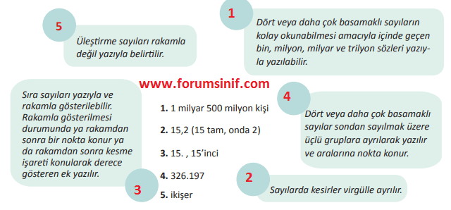 5. Sınıf Türkçe MEB Yayınları Sayfa 170 Ders Kitabı Cevapları