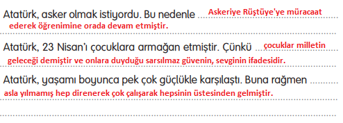 3. Sınıf Türkçe Gizem Yayıncılık Sayfa 64 Ders Kitabı Cevapları2