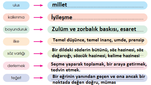 4. Sınıf Türkçe Özgün Yayınları Sayfa 50 Ders Kitabı Cevapları
