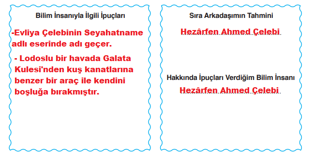 6. Sınıf Türkçe Ders Kitabı ATA Yayınları Sayfa 202 Ders Kitabı Cevapları2