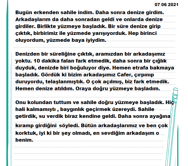 7. Sınıf Türkçe Ders Kitabı MEB Yayınları Sayfa 202 Ders Kitabı Cevapları