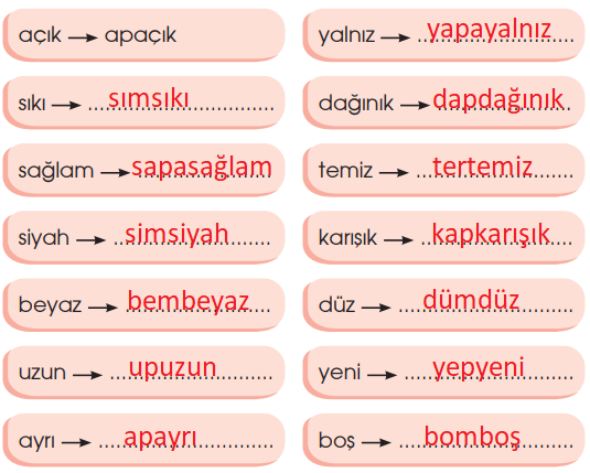 4. Sınıf Türkçe Özgün Yayınları Sayfa 225 Ders Kitabı Cevapları