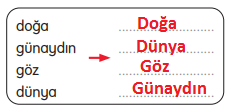 3. Sınıf Türkçe Ders Kitabı Gizem Yayıncılık Sayfa 14 Ders Kitabı Cevapları