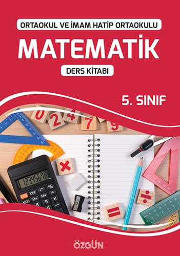 5. Sınıf Matematik Ders Kitabı ÖZGÜN Yayınları
