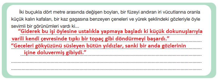 7. Sınıf Türkçe Ders Kitabı Sayfa 136 Cevapları ÖZGÜN Yayınları