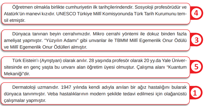 8. Sınıf Türkçe Ders Kitabı Sayfa 93 Cevapları MEB Yayınları