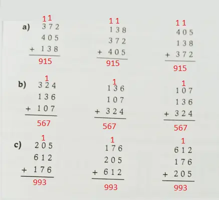 3. Sınıf Matematik Ders Kitabı Sayfa 61 Cevapları Ekoyay Yayıncılık