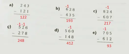 3. Sınıf Matematik Ders Kitabı Sayfa 65 Cevapları Ekoyay Yayıncılık