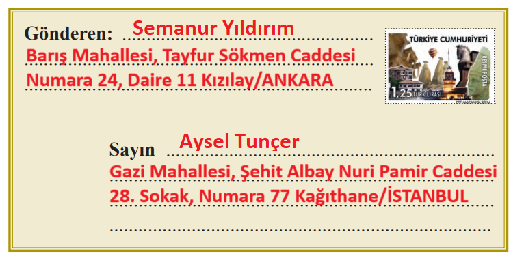 2. Sınıf Türkçe Ders Kitabı Sayfa 39 Cevapları Bilim ve Kültür Yayınları