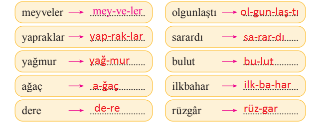 2. Sınıf Türkçe Ders Kitabı Sayfa 77 Cevapları Bilim ve Kültür Yayınları