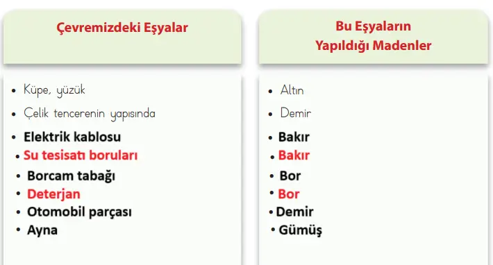 4. Sınıf Fen Bilimleri Ders Kitabı Sayfa 28 Cevapları MEB Yayınları