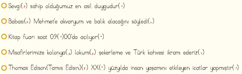 4. Sınıf Türkçe Ders Kitabı Sayfa 40 Cevapları MEB Yayıncılık
