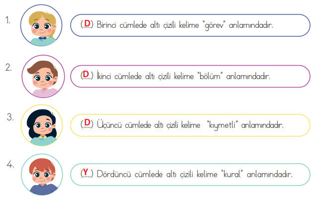 4. Sınıf Türkçe Ders Kitabı Sayfa 41 Cevapları 4. Sınıf Türkçe Ders Kitabı Sayfa 41 Cevapları