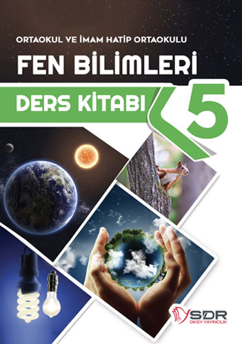5. Sınıf Fen Bilimleri Ders Kitabı SDR Dikey Yayınları