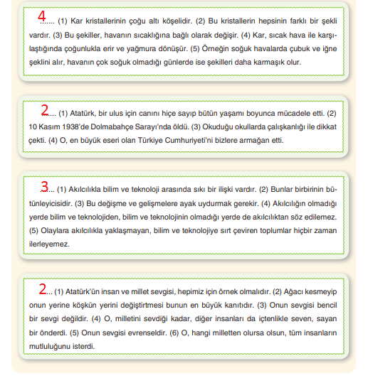 6. Sınıf Türkçe Ders Kitabı Sayfa 54 Cevapları ANKA Yayınevi