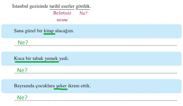 8. Sınıf Türkçe Ders Kitabı Sayfa 73 Cevapları Hecce Yayıncılık