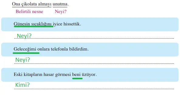 8. Sınıf Türkçe Ders Kitabı Sayfa 73 Cevapları Hecce Yayıncılık