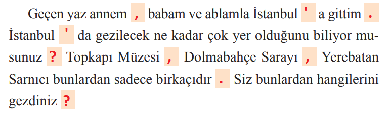 2. Sınıf Türkçe Ders Kitabı Sayfa 126 Cevapları Bilim ve Kültür Yayınları1