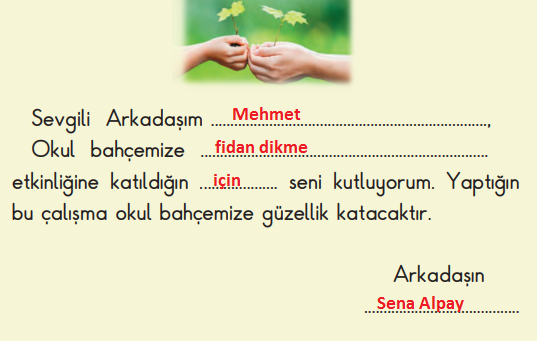 2. Sınıf Türkçe Ders Kitabı Sayfa 126 Cevapları MEB Yayınları