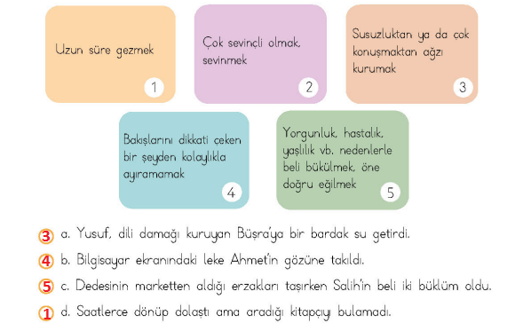 4. Sınıf Türkçe Ders Kitabı Sayfa 94 Cevapları MEB Yayıncılık