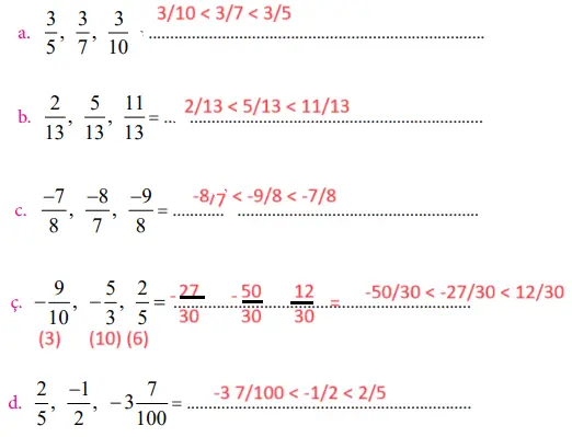 7. Sınıf Matematik Ders Kitabı Sayfa 56 Cevapları MEB Yayınları