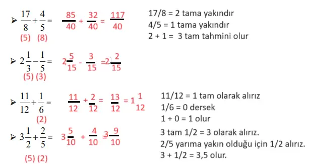 7. Sınıf Matematik Ders Kitabı 58-59-65. Sayfa Cevapları MEB Yayınları 7. Sınıf Matematik Ders Kitabı Sayfa 58 Cevapları MEB Yayınları
