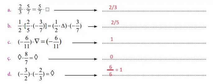 7. Sınıf Matematik Ders Kitabı Sayfa 72 Cevapları MEB Yayınları