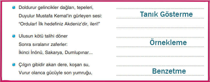 7. Sınıf Türkçe Ders Kitabı Cevapları Sayfa 90 Dörtel Yayıncılık