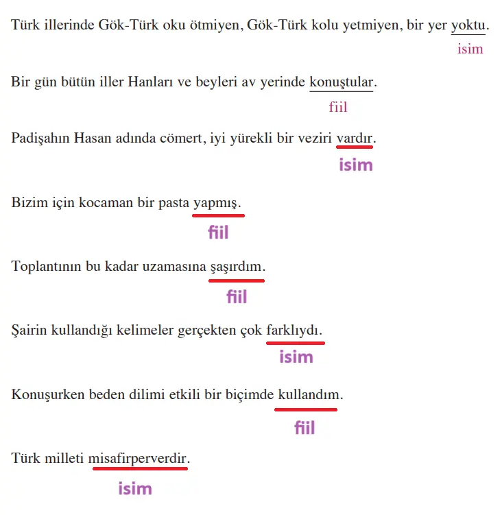8. Sınıf Türkçe Ders Kitabı Sayfa 111 Cevapları Hecce Yayıncılık