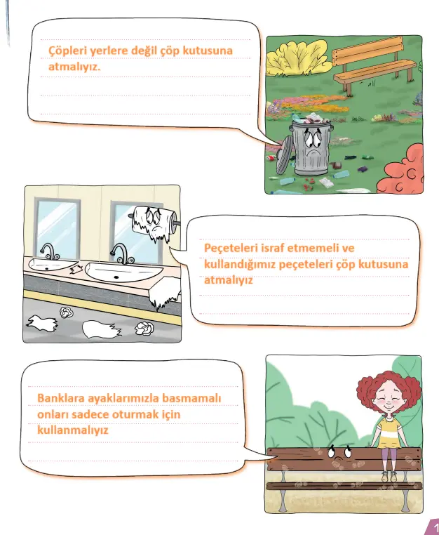 3. Sınıf Hayat Bilgisi Ders Kitabı Sayfa 111 Cevapları MEB Yayınları