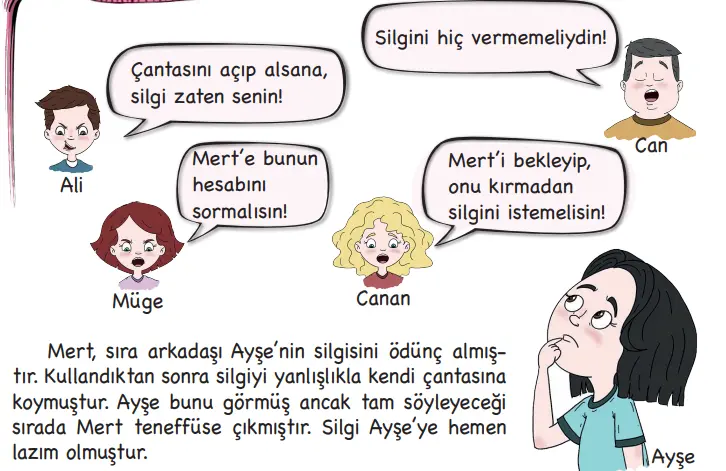3. Sınıf Hayat Bilgisi Ders Kitabı Sayfa 25 Cevapları MEB Yayınları
