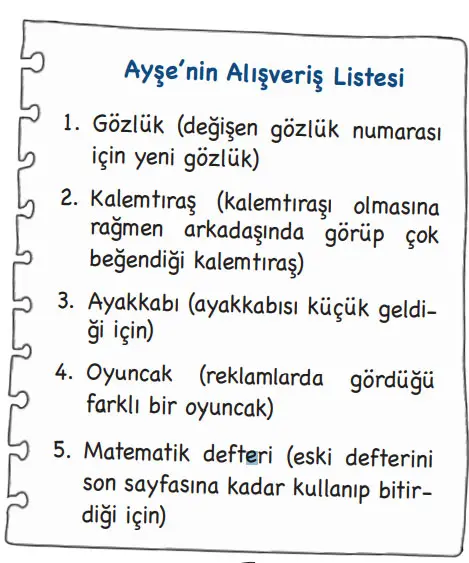 3. Sınıf Hayat Bilgisi Ders Kitabı Sayfa 86 Cevapları MEB Yayınları