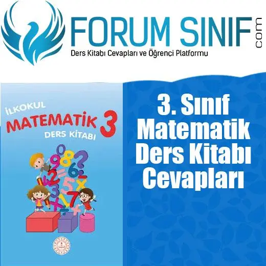 3. Sınıf Matematik Ders Kitabı Cevapları MEB Yayınları 2023