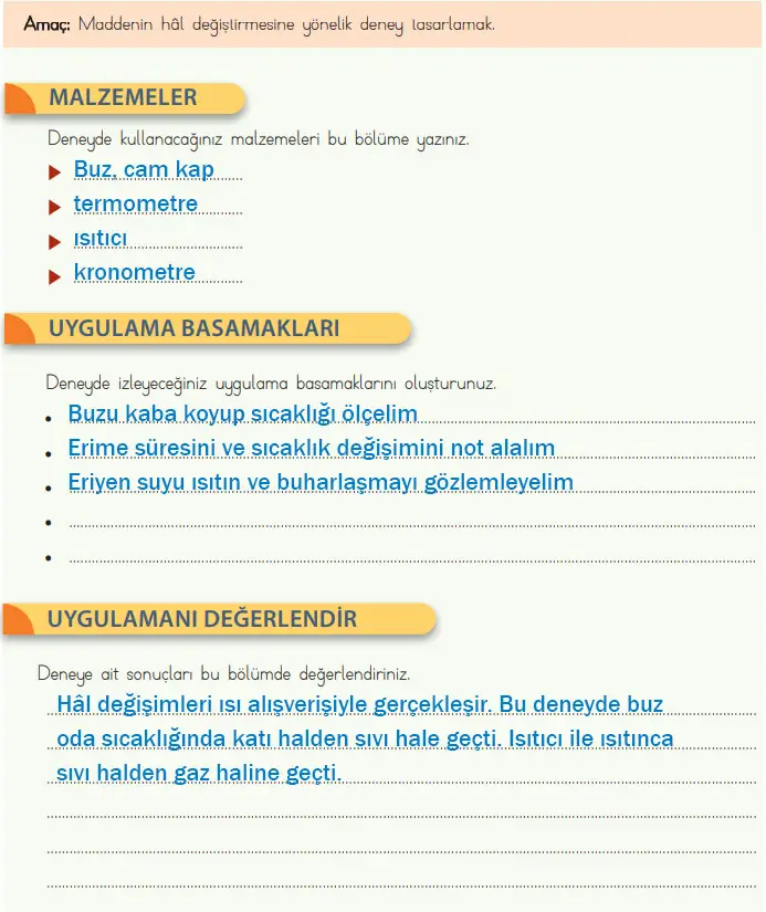 4. Sınıf Fen Bilimleri Ders Kitabı 116-117-118-120-121-122-123. Sayfa Cevapları MEB Yayınları 4. Sınıf Fen Bilimleri Ders Kitabı Sayfa 122 Cevapları MEB Yayınları