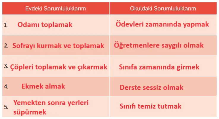 4. Sınıf İnsan Hakları Ders Kitabı Sayfa 27 Cevapları Hecce Yayıncılık