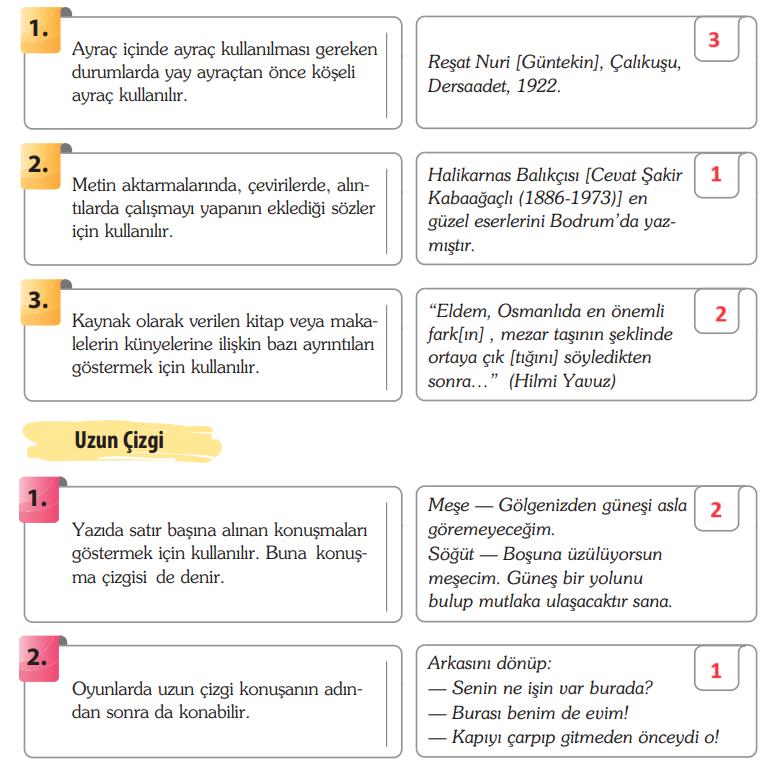 5. Sınıf Türkçe Ders Kitabı Sayfa 126 Cevapları KOZA Yayınları