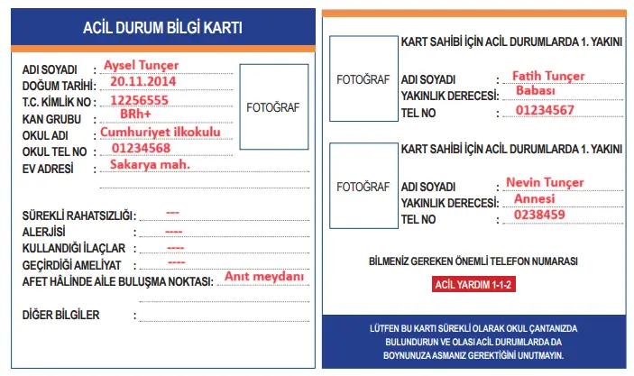 3. Sınıf Hayat Bilgisi Ders Kitabı Sayfa 129 Cevapları MEB Yayınları