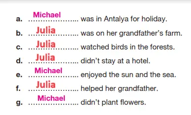 6. Sınıf İngilizce Ders Kitabı Sayfa 106-107-108-109-110-111-112. Cevapları Hecce Yayıncılık 6. Sınıf İngilizce Ders Kitabı Cevapları Sayfa 109 Hecce Yayıncılık